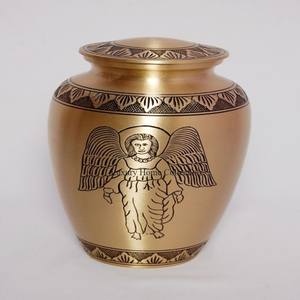 Urna de cremación de madera de diseño moderno con urnas de adultos con acabado natural para cenizas humanas Urnas de cremación disponibles a un precio asequible - Product Image 2