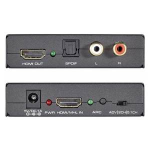 IDATA Black para HDMI EA, Convertidor de Audio HDMI, Extractor de Audio, Divisor y Convertidor de Audio - Product Image 2