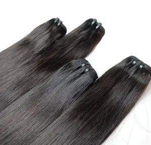 Top seller high quality Vietnamese Ombre red straight weft hair from Vietglobal manufacturer