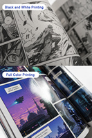 Impresión de Libros de Manga Personalizados al por Mayor, Tapa Dura, Tapa Blanda, Impresión a Todo Color, Encuadernación Perfecta, Impresión de Cómics de Anime