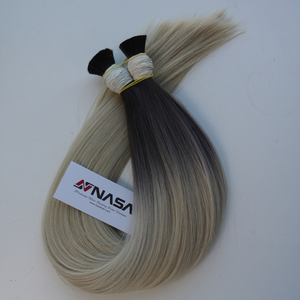 Extensiones de Cabello Humano Virgen 100% Natural de Alta Calidad, Cabello Vietnamita Ligero Super Double Drawn de 22 Pulgadas, 100g a Granel, Ombre - Product Image 5