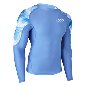 Unique Style Professional Rash Guard new arrival best design Custom Quick Dry Surf <b>Swim</b> Top Factory Made breathable Rash Guard - Product Image 2