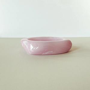 Pulsera de Boda ERESI de Lujo Hecha a Mano con Baño de Oro de 18K PVD, Ecológica, de Acrílico, Nueva Llegada, Brazaletes con Nudo de Bambú para Mujer - Product Image 4