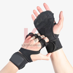 Guantes de Entrenamiento de Levantamiento de Pesas para Hombre y Mujer, Transpirables, para Gimnasio, con Soporte para Muñeca y Protección para la Palma, para Fisicoculturismo - Product Image 1