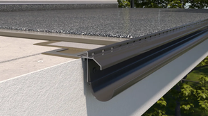 Renoplast ®   Perfil de aluminio para aleros K20R, acabados para terrazas y balcones, suelos de resina, sistemas de drenaje - Product Image 3