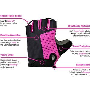 Gants de cyclisme demi-doigts antidérapants de haute qualité gants de course de gymnastique de sport respirants pour l'équitation et l'entraînement à vélo - Product Image 2