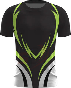 Camisetas ajustadas de alta calidad para hombre Diseño de sublimación personalizable Camisetas para correr al por mayor - Product Image 1