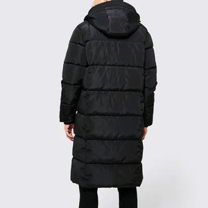 Premium Venta caliente Regular Bubble Puffer Jacket Temporada de invierno Transpirable Impermeable A prueba de viento Negro Cremallera Con Capucha Frontal - Product Image 2