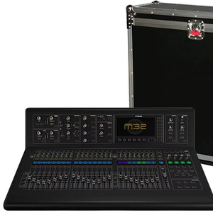 Sistema mezclador de estudio digital Midas M32 con cable DL32 y Cat5 Consola de música alimentada por plástico y controlador de DJ - Product Image 1