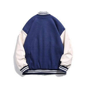 Veste Letterman de baseball personnalisée pour adultes et jeunes Veste universitaire en polaire colorée Nouvelle mode de haute qualité - Product Image 2