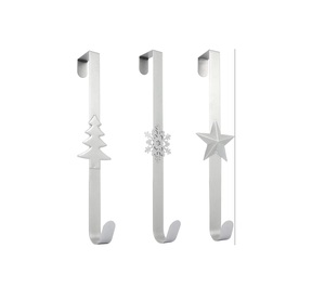 Colgador de corona de Metal elegante para decoración de puerta de Hotel, nuevo diseño, precio al por mayor - Product Image 2