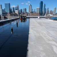 Zweikomponenten-Polyurethan-Wasserdichtbeschichtung CE-Zertifizierte Flüssig-Auftrags-Polymermembran für Beton-Dach und Keller