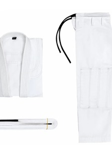 Mince Brésilien Jiu Jitsu Kimono Personnalisable Arts Martiaux GI MMA Kimonos en 5 Couleurs pour Enfants et Adultes BJJ Formation - Product Image 6