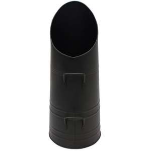 Seau à charbon en fer de style rustique avec poignée renforcée et charme vintage et idéal pour ajouter une touche chaleureuse aux cheminées - Product Image 2