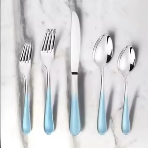 Ensemble de couverts en acier inoxydable, couverts de haute qualité, durables pour les événements formels, les repas et l'usage quotidien - Product Image 6