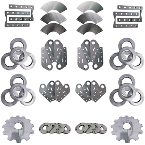 Pièces d'acier de découpe laser CNC OEM conformes à la norme ISO 9001 Livraison rapide avec fabrication de tôle en petit quantité minimale de commande - Product Image 2