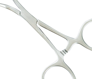 Pinzas de toalla manuales de acero inoxidable de 5 pulgadas (Backhaus) Abrazadera de toalla de fuente de alimentación manual - Product Image 4