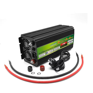 อินเวอร์เตอร์พลังงานแสงอาทิตย์ HOULI แบบชาร์จไฟได้ 1500W/3000W เฟสเดียว สำหรับบ้านและรถยนต์ แปลงไฟ 12V เป็น 220V แบบ Modified Sine Wave - Product Image 1