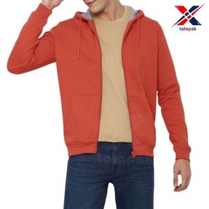 Tout nouveau hommes automne écologique réversible Polyester/Nylon bouffant veste chaud col montant capuche fermetures éclair confortable mode toile - Product Image 1