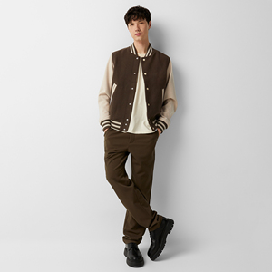 Blouson bombardier matelassé à broderie tigre pour hommes pull d'hiver pour hommes manteau cargo pilote veste universitaire bouffante pour hommes Haus Industries - Product Image 3