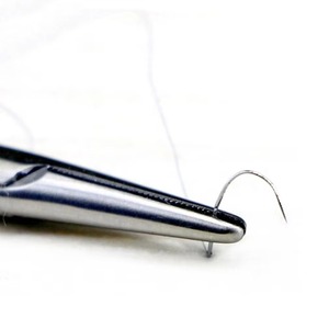 Porte-aiguilles chirurgical vétérinaire en acier inoxydable, forceps de suture orthopédique, outil réutilisable - Product Image 4
