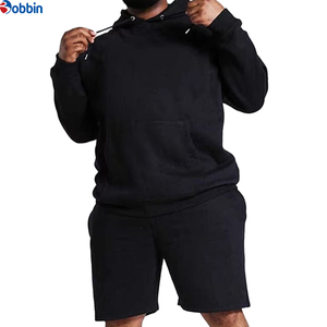 Novedad: Conjunto de Sudadera Corta Casual Estampada y Pantalones Jogger para Hombre, Tallas Grandes, Personalizable con Logotipo, Unisex - Product Image 3