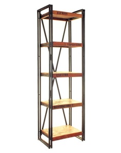 Giá rẻ kim loại kệ sách đứng <span class=keywords><strong>5</strong></span> tầng Giá góc kệ sách trang trí nội thất nhà thép Kệ sách để bán với số lượng lớn tỷ lệ - Product Image 1