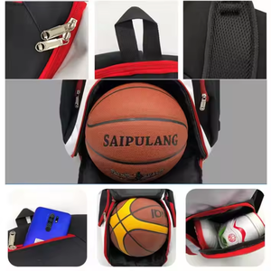 Sac à dos de basket-ball avec logo personnalisé sac de sport pour hommes sac de football pour jeunes sac à dos de grande capacité sac à dos de basket-ball de haute qualité - Product Image 5