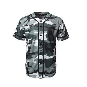 Uniforme de entrenamiento de béisbol transpirable de nuevo diseño personalizado de alta calidad conjuntos de talla grande al por mayor - Product Image 2