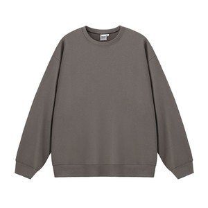 OEM de haute qualité 100% coton polaire à épaules tombantes manches longues hommes imprimé personnalisé pull-over sweatshirts - Product Image 6