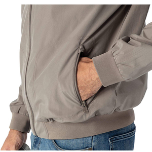 Ventes en gros de vestes pour hommes classiques tendance de haute qualité avec poche latérale zippée personnalisée, fabriquées au Pakistan 2024 - Product Image 3