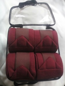 ผ้าพันคอโปโลผ้าฟลีซสำหรับขี่ม้าอุปกรณ์ให้ความอบอุ่นป้องกันสำหรับผู้ได้รับบาดเจ็บที่ขาม้าผลิตภัณฑ์ดูแลม้าขายส่ง - Product Image 6