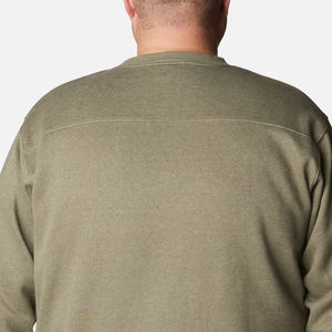 Sweat-shirt classique pour homme à col rond en couleur unie, look minimaliste, sweat-shirt à porter au quotidien avec un design simple / Couture de haute qualité - Product Image 5