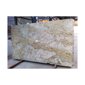 Losa de granito amarillo de superficie pulida de diseño moderno de alta calidad, excelente piedra Natural, precio razonable, losa grande de Color Popular - Product Image 6