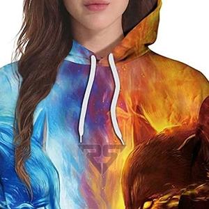 Ropa de mujer personalizada en blanco ODM pulóver sublimación sudaderas con capucha y sudaderas para hombres y mujeres - Product Image 3