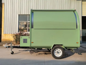Small Green Food Trailer - Product Image 2