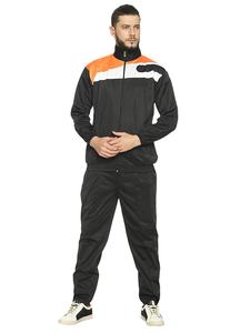 Survêtements de sport d'hiver pour hommes, design vierge, pour l'entraînement, le jogging, en molleton, impression sérigraphique OEM, logo personnalisé - Product Image 2