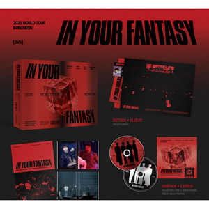 [POB] ATEEZ - 2025 WELT-TOURNEE [IN YOUR FANTASY] INCHEON DVD + POB Fotokartenset - Product Image 4