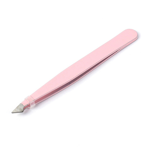 Pinza para Cejas de Acero Inoxidable Inclinada, Ligera, Duradera y Ecológica de Alta Calidad - Colores y Tamaños Personalizables, Marca Privada - Product Image 2