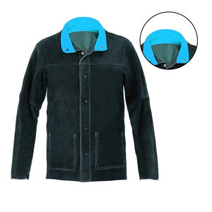 Chaqueta de soldadura de diseño de tendencia personalizada, precio al por mayor, chaqueta de soldadura de última llegada cómoda anticorte antiquímico - Product Image 4
