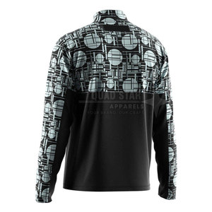 Latest Design <b>Long</b> Sleeves Sublimated Quarter Zippers Winter <b>Jacket</b> 2026 New Arrival Sublimated Quarter Zippers - Product Image 2