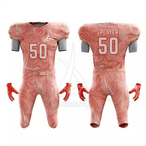Uniforme classique de football américain de sublimation parfait pour l'uniforme de football d'équipes d'université et de club d'école - Product Image 5