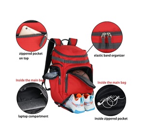 Sac de sport de haute qualité pour jeunes Football Volleyball Football Sac à dos Vente en gros Basketball Bookbags Sac à dos - Product Image 6