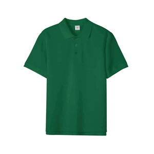 Prix de gros 100% coton Premium à manches courtes grande taille polos pour hommes décontractés polos de golf unis pour hommes - Product Image 1