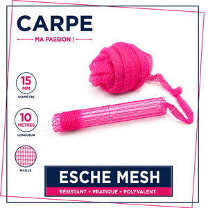 REFILL ESCHE MESH Pink 15mm 25mm 10meters Carp Freshwater Bottom Fishing Techniques Arma Protection Accessories PP Material Lure - Product Image 2