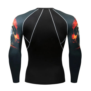 Rash Guard de manga larga de alta calidad para hombres Suministro del fabricante Custom Rash Guard Performance Rash Guard Sin revisión todavía - Product Image 2