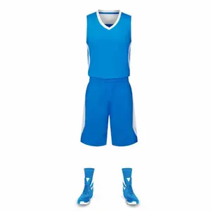 <b>Kids</b> and Adult <b>Basketball</b> Jerseys Set Breathable Team Sports Suit Uniforms Jerseys Competition Ball Jerseys Custom Name Number - Product Image 6