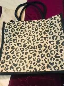 Top Printed Canvas Jute Canvas <b>Bags</b> Rope Handles For Multipurpose Use Superior Quality Eco Friendly Handmade Durable Sacks - Product Image 5