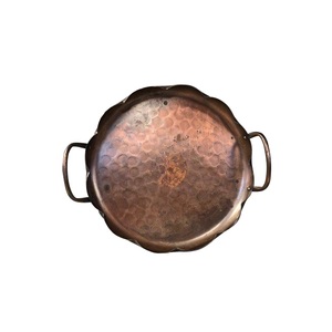 Bandeja de Metal de diseño hecho a mano, forma personalizada, vajilla de Metal, decoración de mesa, bandeja de servicio, cocina, Catering usado - Product Image 2