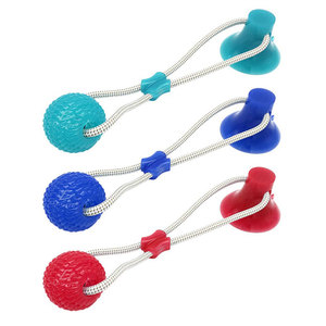 Juguete Masticable Multifuncional Ecológico con Ventosa para Mascotas, Juguete Interactivo de Dibujos Animados para Perros, para Masticar, para Animales Pequeños, de Plástico TPR - Product Image 2